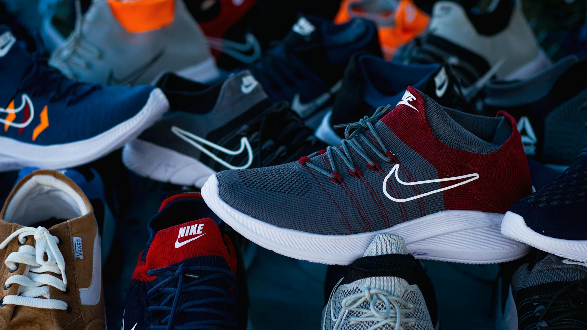 Modern comfortable shoes displaying innovative design and materials