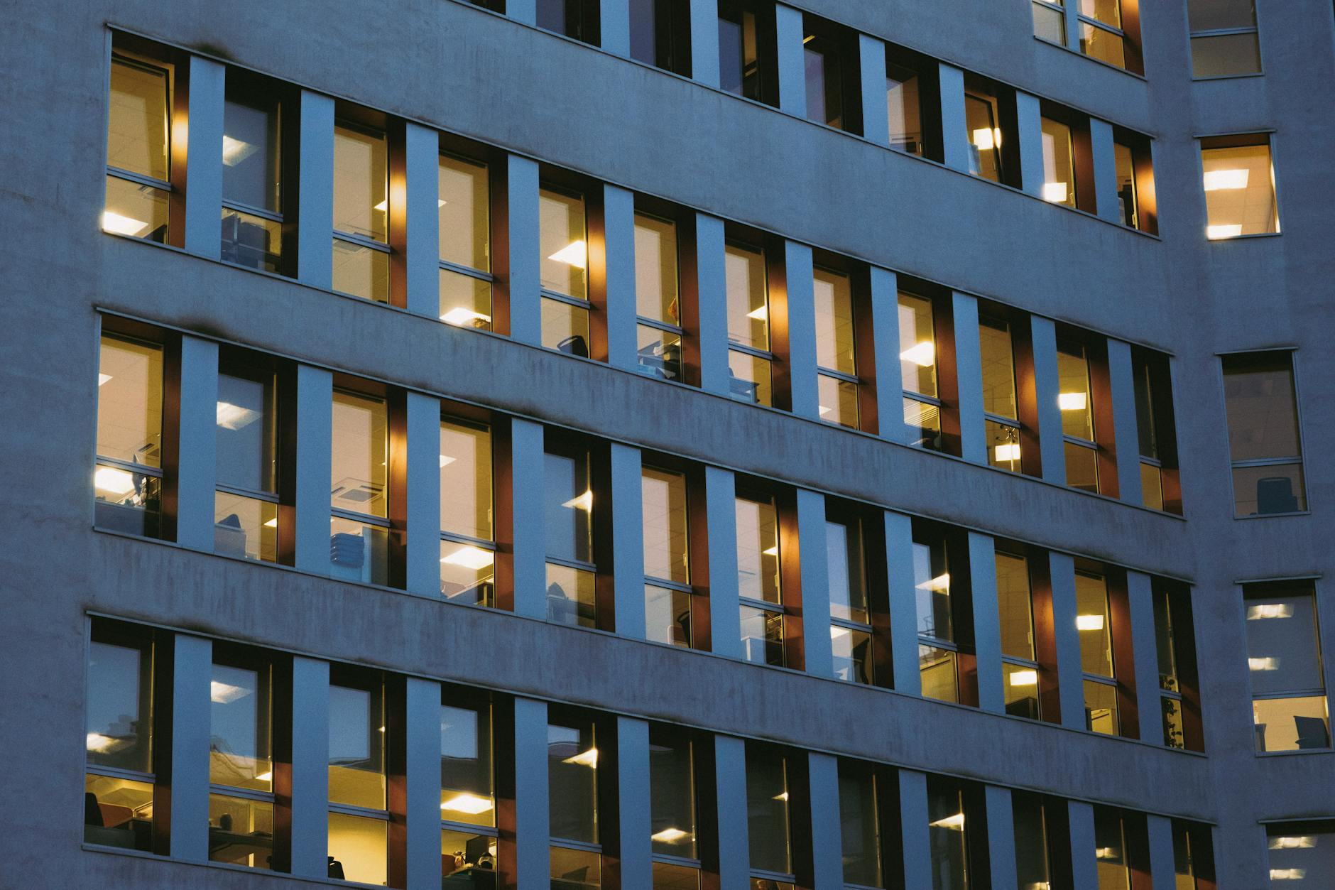 Modern corporate office interior with comfortable seating and relaxed professional atmosphere