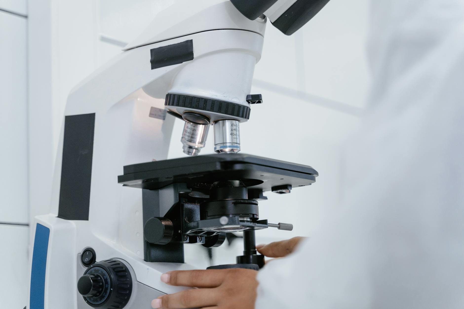 Scientific research laboratory equipment for studying skincare ingredients