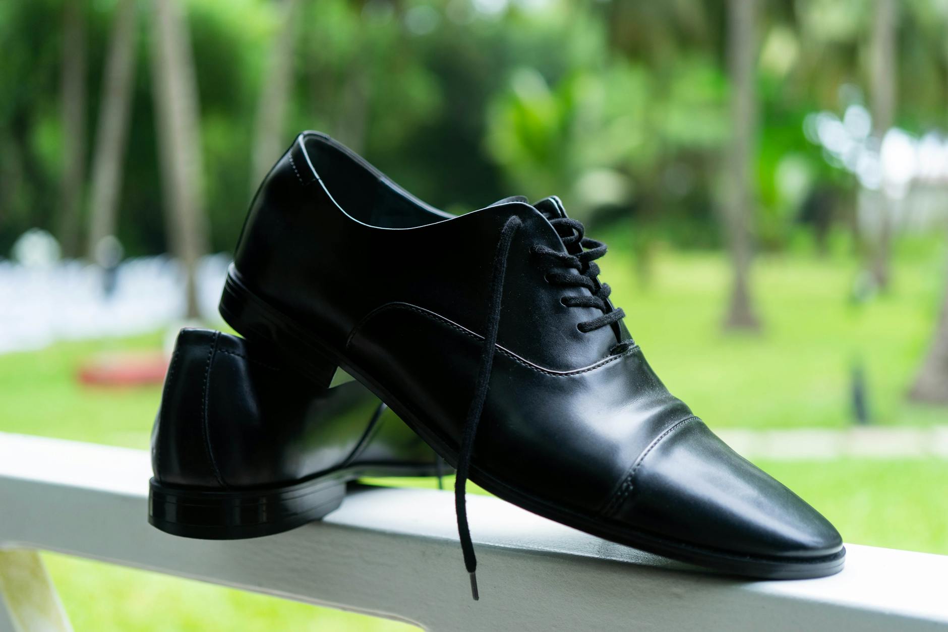 Various professional women's shoes including flats and heels displayed together