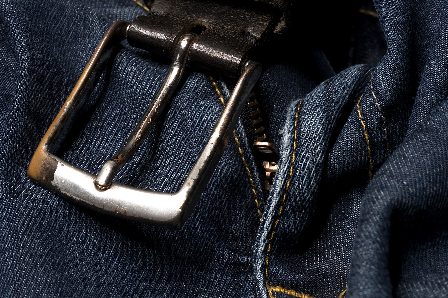 Detail shot of a structured athleisure waistband with contrast trim binding
